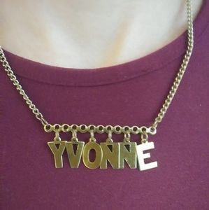 Vintage Necklace- light weight. YVONNE